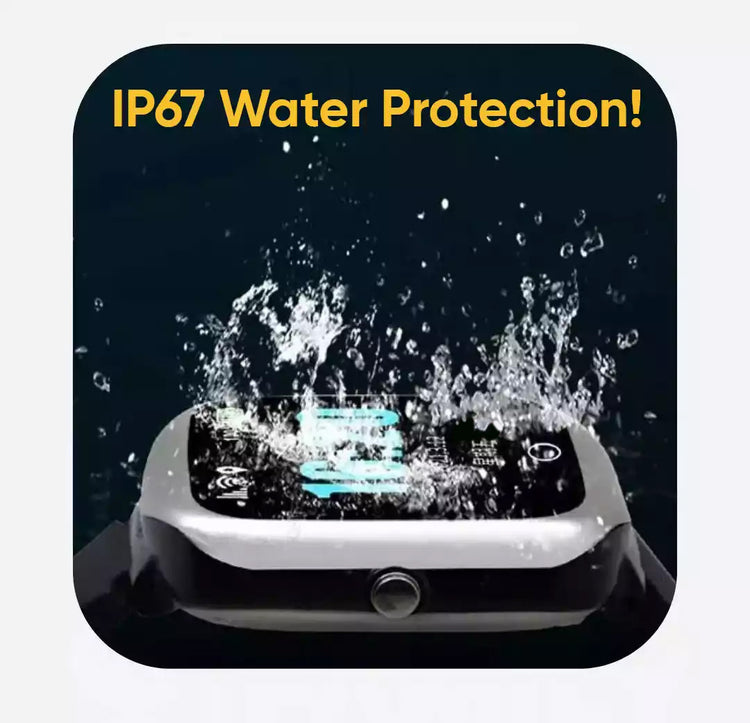 Smart watch with water resistance feature