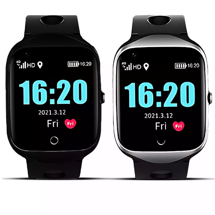 Two GPS tracker watches for seniors in varying colors