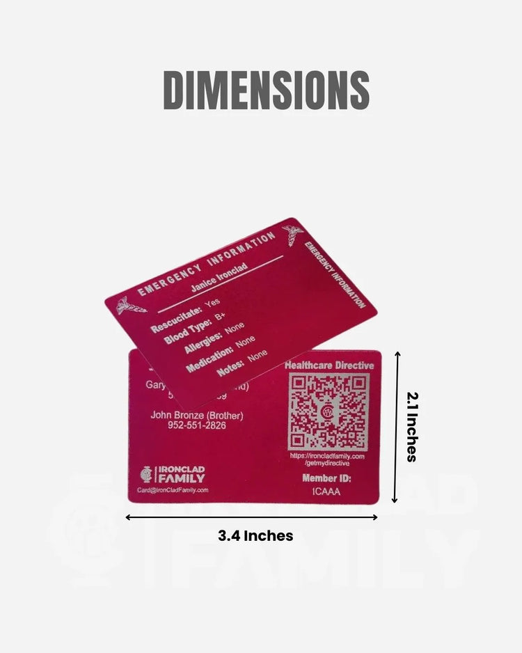 Emergency Contact Card