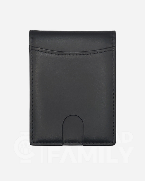 RFID Blocking Leather Bifold Compact Wallet