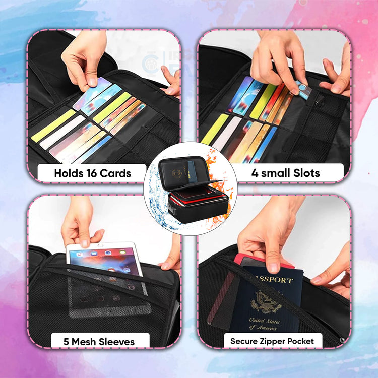 Fireproof Water-Resistant Important Documents Organizer