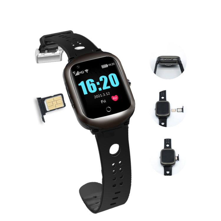 GPS tracker watch for seniors with an attached sim card