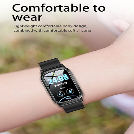 GPS tracker watch for seniors with heart rate monitor feature
