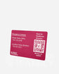 Emergency Contact Card for Wallet /