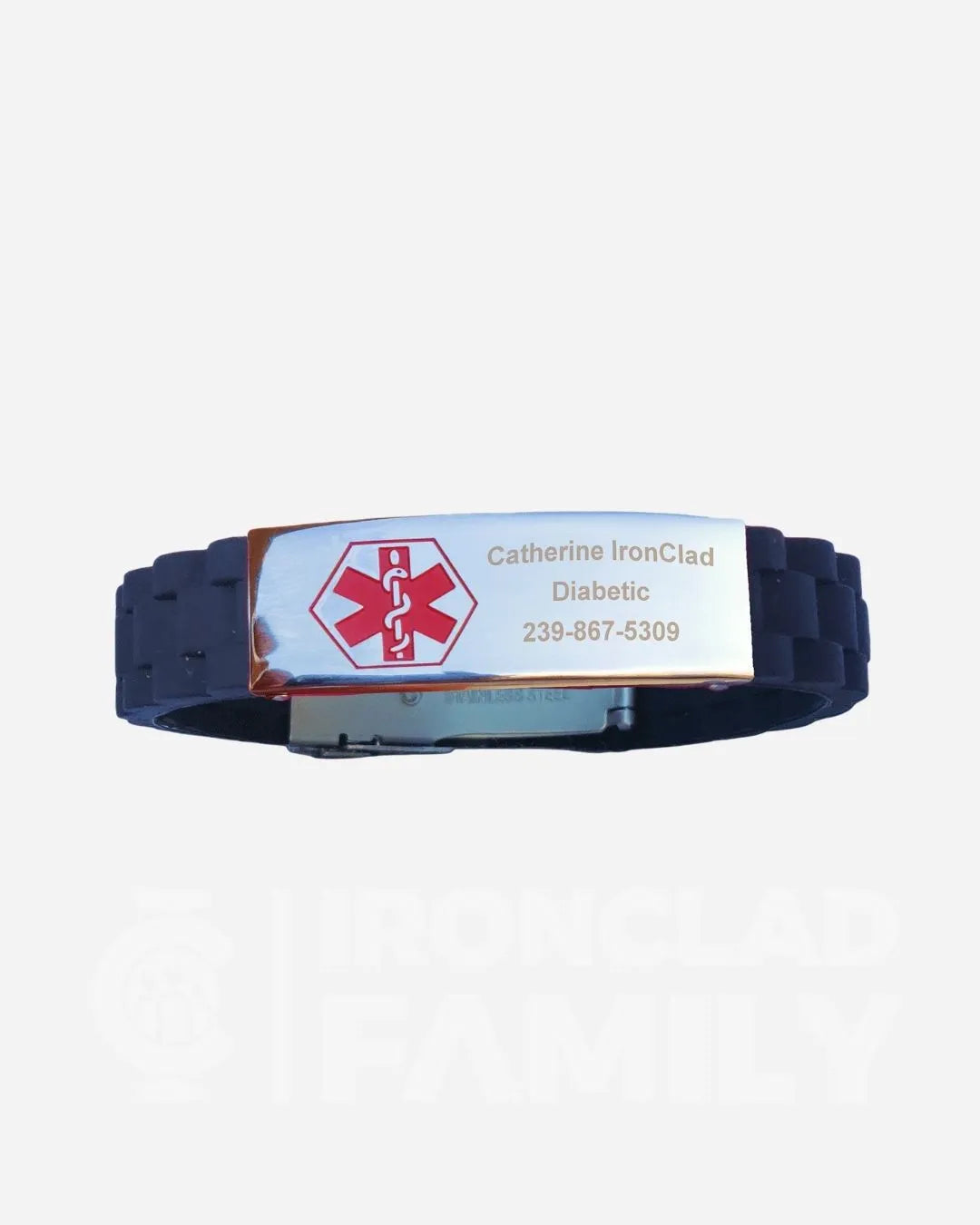 High-quality medical ID bracelet
