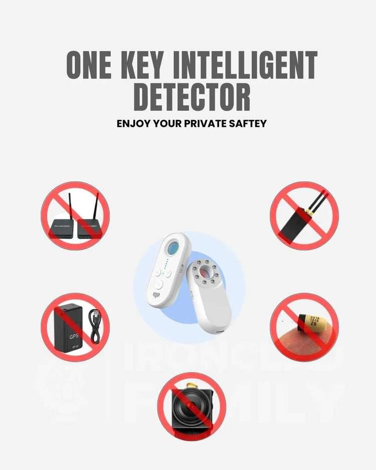 One-touch intelligent detector as part of the home security system