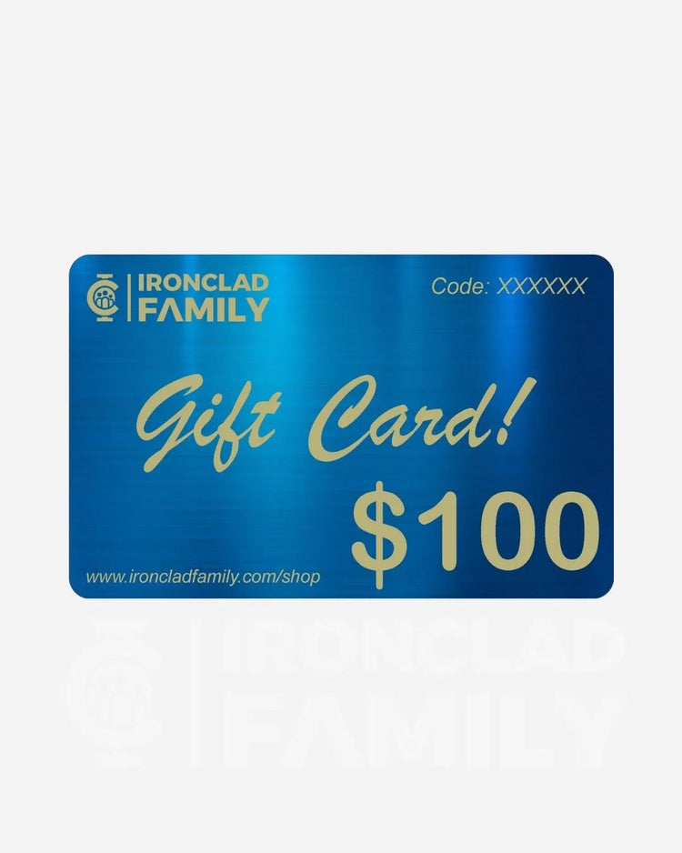 Iron clad Gift card